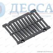 Решетка водоприемная ВЧ-50 (500х371) кл.Е600 DN300 (щелевая) (28322)